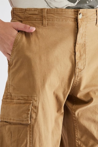 Pantalon cargo - Camel