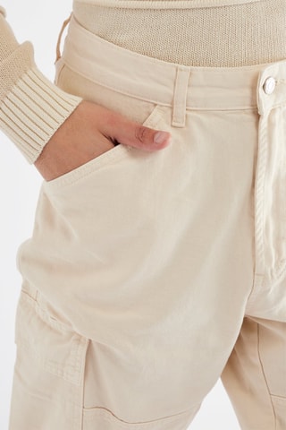 Pantalon cargo - Beige