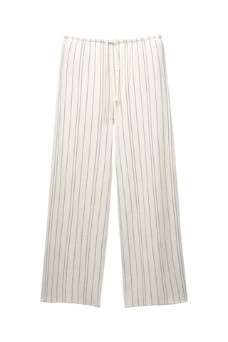 Pantalon - Ecru et gris