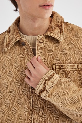 Veste en jean - Camel