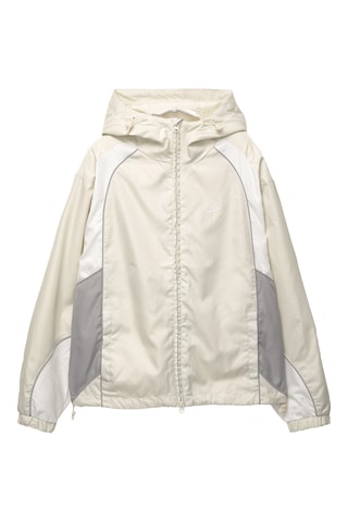 Veste à capuche - Ecru