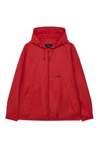 Veste à capuche - Rouge