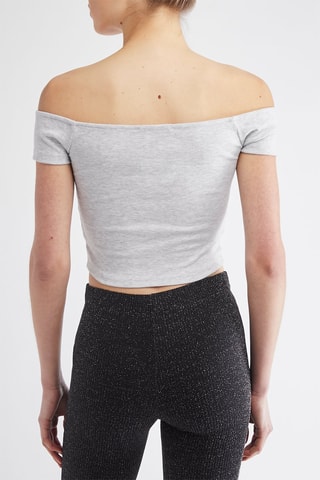 Crop top - Gris