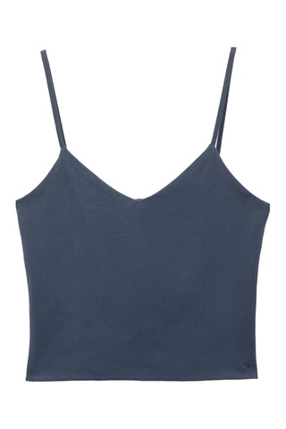 Crop top - Bleu pétrole