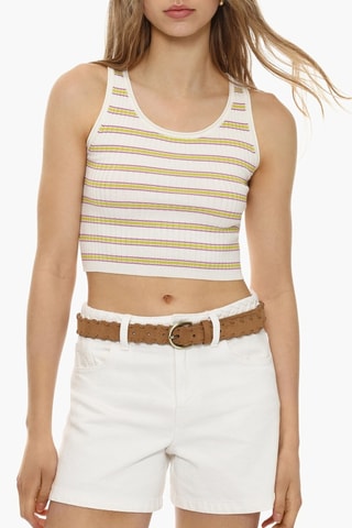 Crop top - Ecru