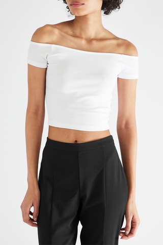 Crop top - Blanc