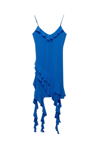 Robe droite - Bleu roi