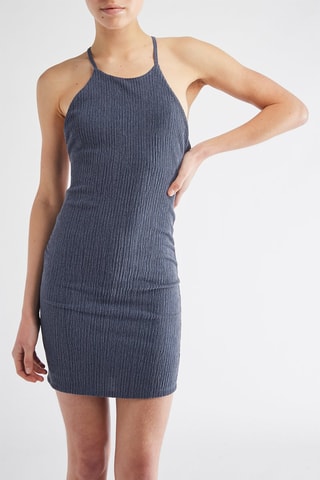 Robe fourreau - Bleu