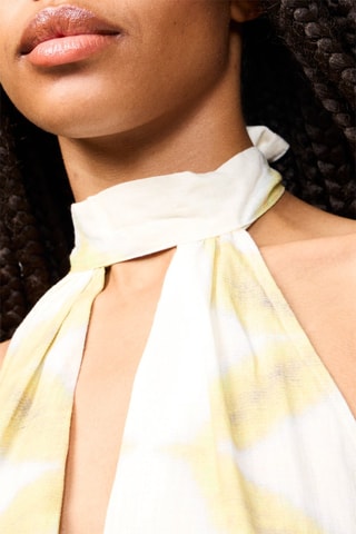 Tunique - Blanc et jaune