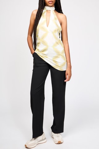 Tunique - Blanc et jaune