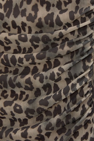 Robe asymétrique - Beige