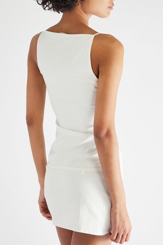 Robe fourreau - Blanc