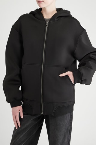 Blouson à capuche - Noir