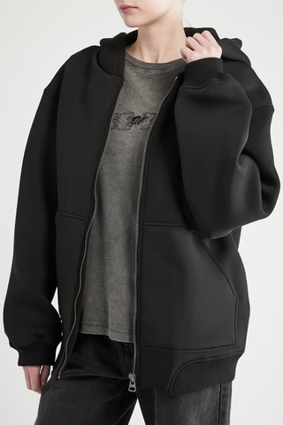 Blouson à capuche - Noir