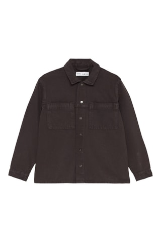 Surchemise en jean - Noir