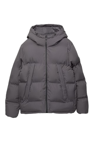 Doudoune à capuche - Gris foncé