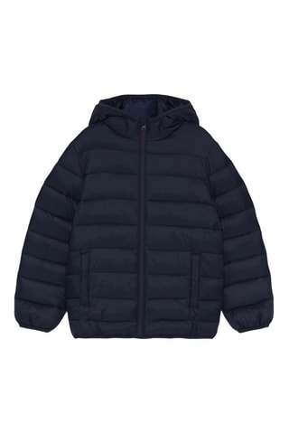 Doudoune à capuche - Bleu marine