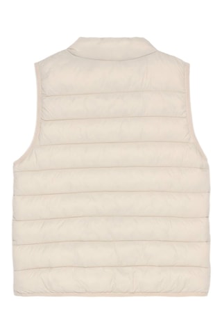 Doudoune sans manches - Ecru