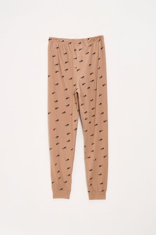 Pyjama - Marron et taupe