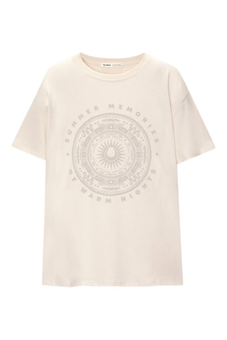 T-shirt - Beige