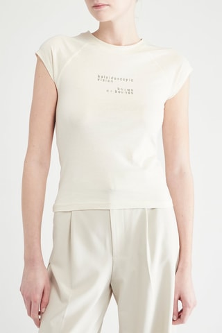 T-shirt slim - Blanc