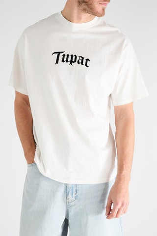 T-shirt Tupac - Blanc