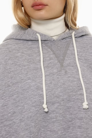 Sweat à capuche - Gris chiné