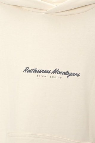 Sweat à capuche - Ecru