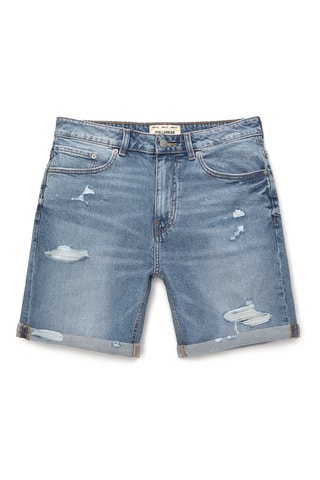 Short en jean - Bleu clair