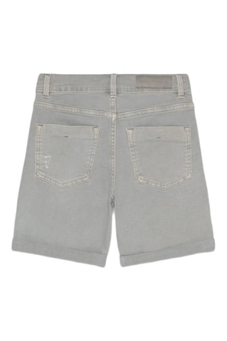 Short en jean - Gris
