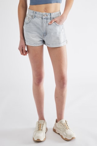 Short en jean - Bleu