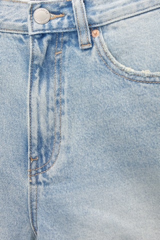 Short mom en jean - Bleu clair