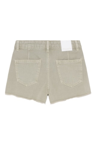 Short en jean - Vert