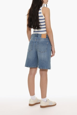 Short en jean - Bleu
