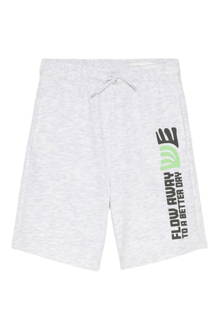 Bermuda - Gris clair chiné