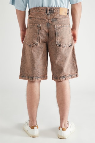 Bermuda en jean - Marron