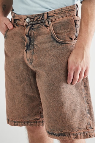 Bermuda en jean - Marron