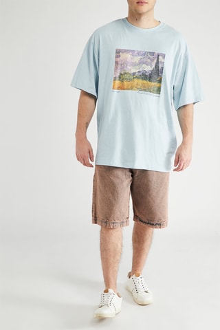 Bermuda en jean - Marron