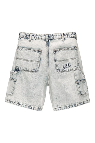 Bermuda en jean - Bleu