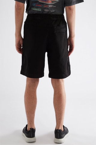 Bermuda en jean - Noir