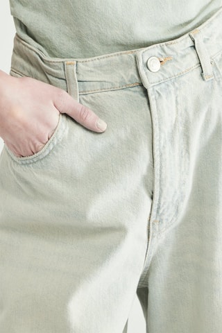 Bermuda long oversize - Bleu