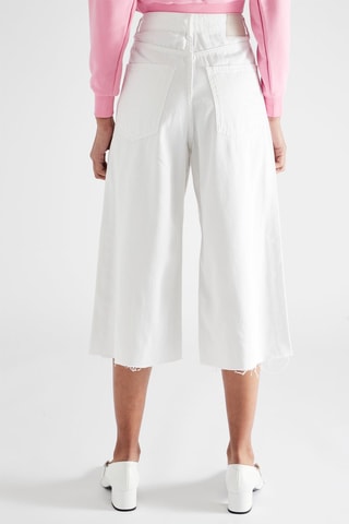 Bermuda long oversize - Blanc