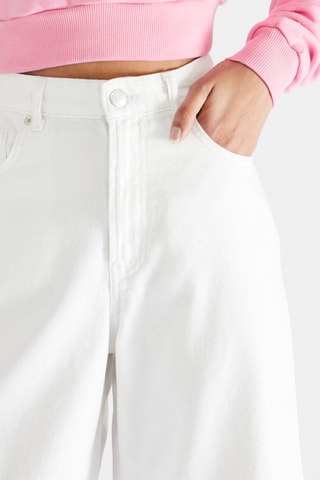 Bermuda long oversize - Blanc