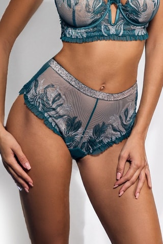 Culotte - Verde e argentato