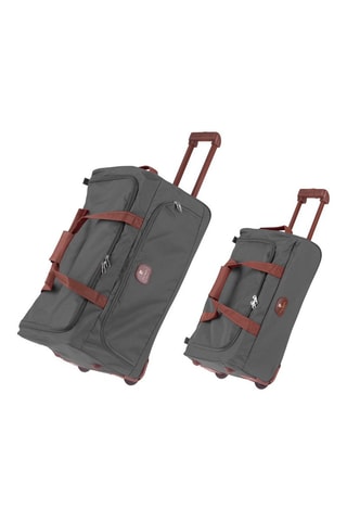 2 maletas de cabina - Gris oscuro - 55 cm