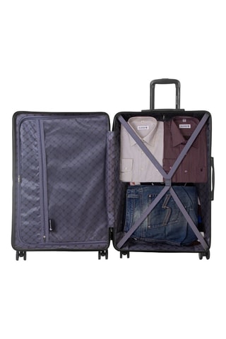 Mala de grande volume Shaula - Preto - 76 cm