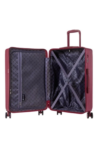 Maleta mediana Shaula - Burdeos - 66 cm