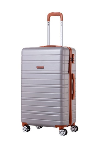 Maleta grande Sirrah - Plateado