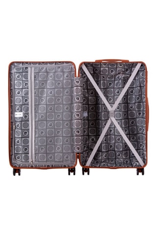 Maleta grande Sirrah - Plateado