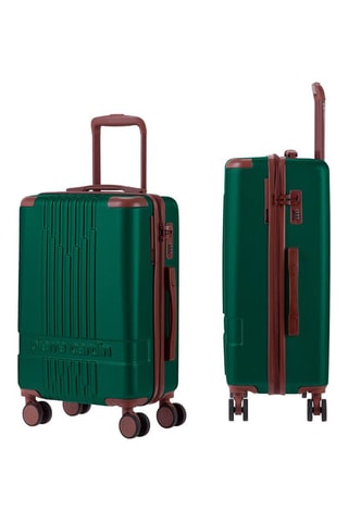 Juego de 3 maletas Alpha - Verde abeto - 55/66/76 cm